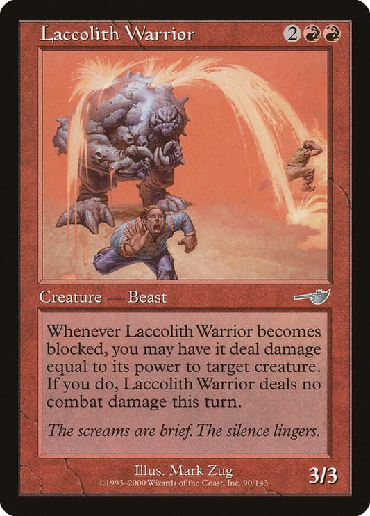 Laccolith Warrior U90