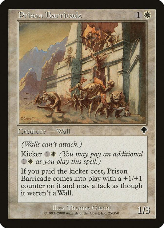 Prison Barricade C25