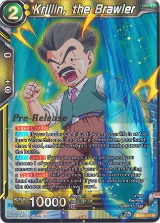 Krillin, the Brawler - Cross Spirits Prerelease