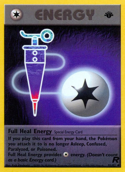 Full Heal Energy 81/82 Team Rocket (TR)