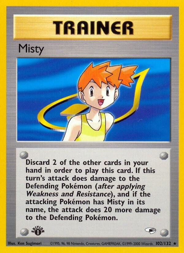 Misty 102/132 Gym Heroes (G1)