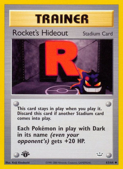Rocket's Hideout 63/64 Neo Revelation (N3)