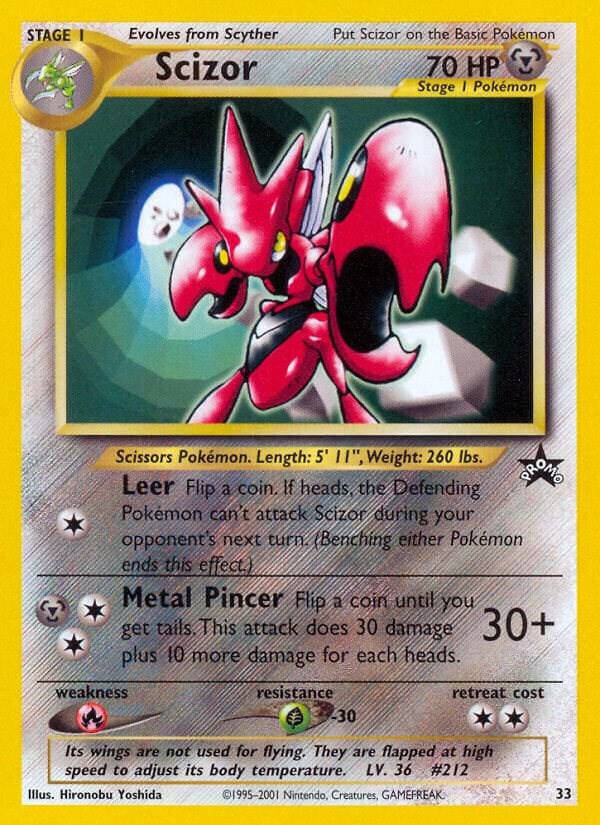 Scizor 33/53 - WoTC Promo (PR)