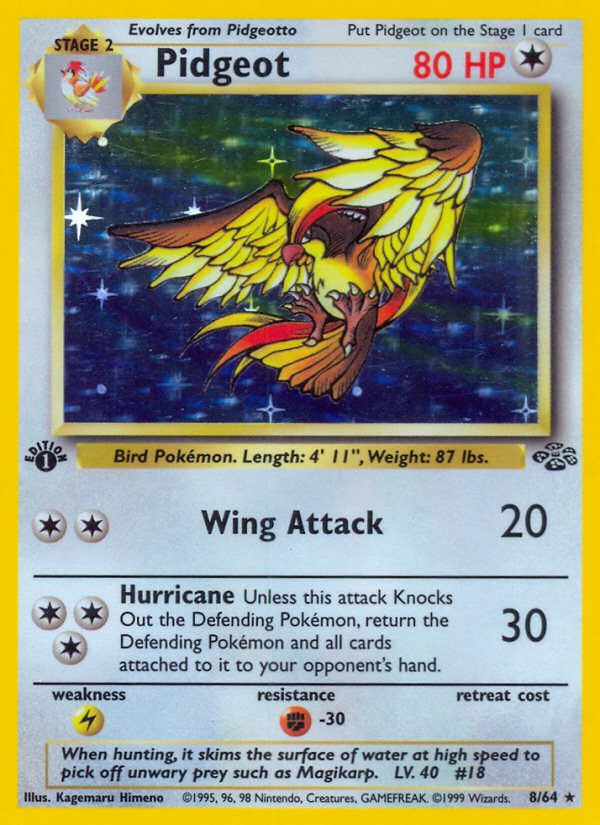 Pidgeot (8) - Jungle (JU) 8/64
