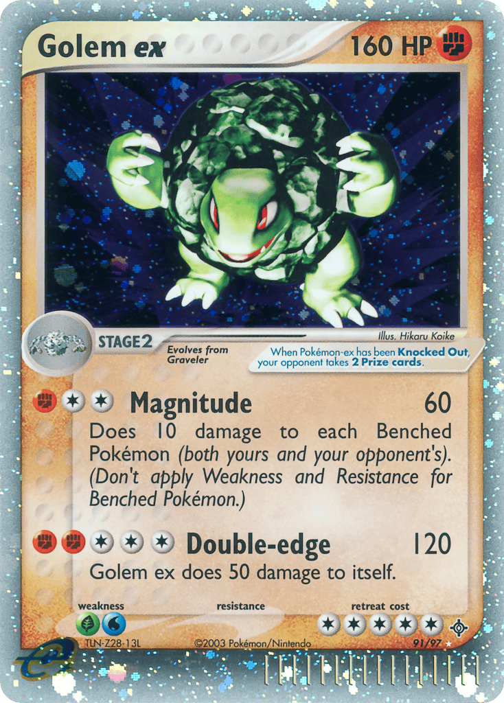 Golem Ex - EX Dragon (DR) 91/97