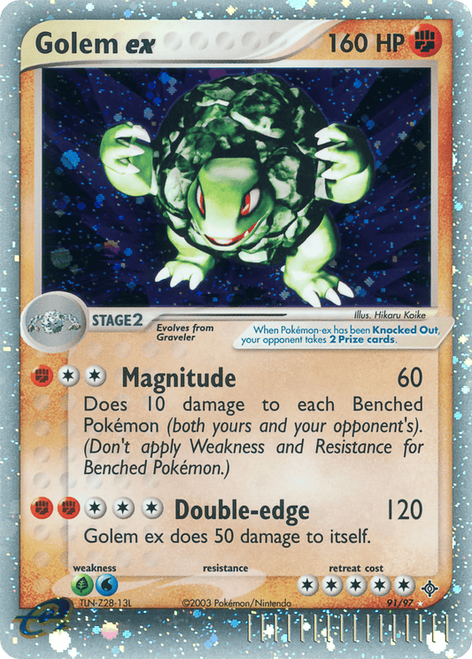 Golem Ex - EX Dragon (DR) 91/97