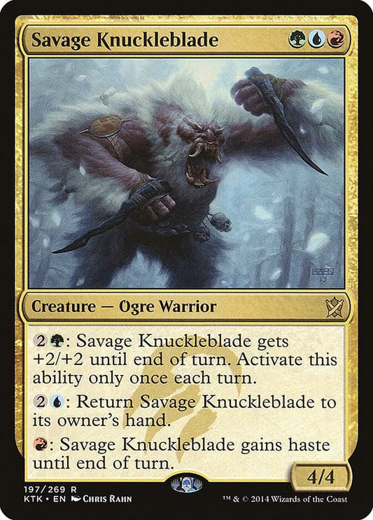 Savage Knuckleblade R197