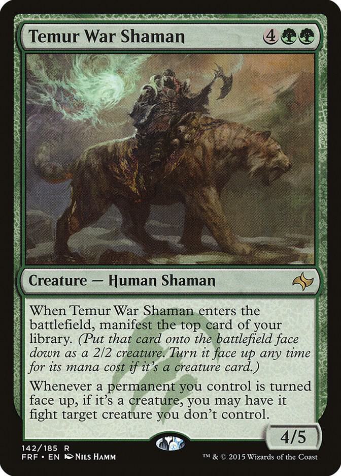 Temur War Shaman R142