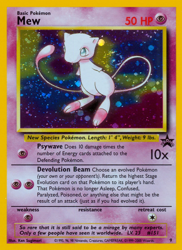 Mew (9) - WoTC Promo (PR) 09/53