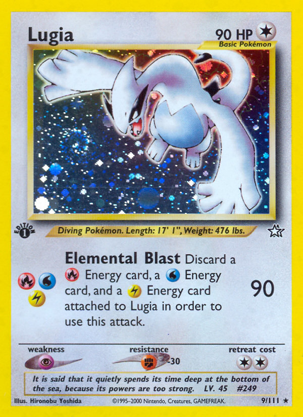 Lugia 009/111 (First Edition)
