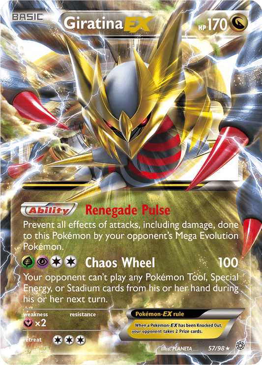 Giratina EX 57/98