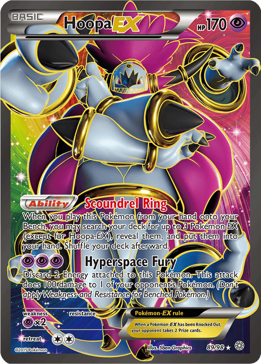 Hoopa EX (89/98 Full Art)
