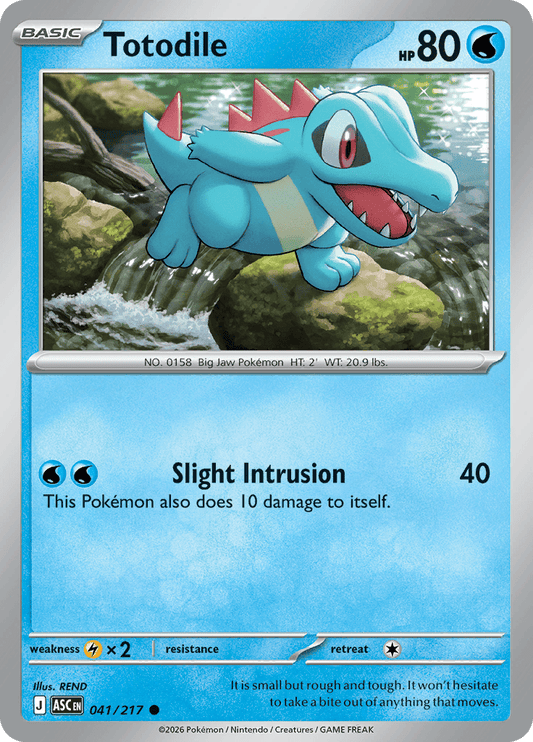 Totodile 041/217