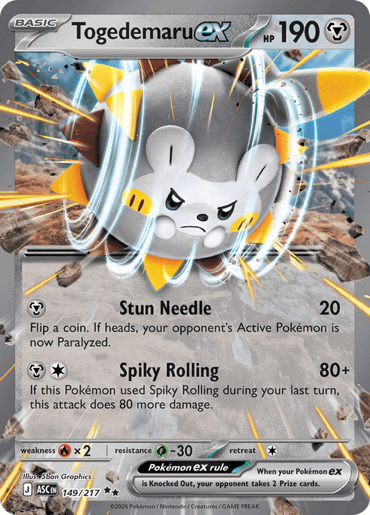 Togedemaru Ex 149/217