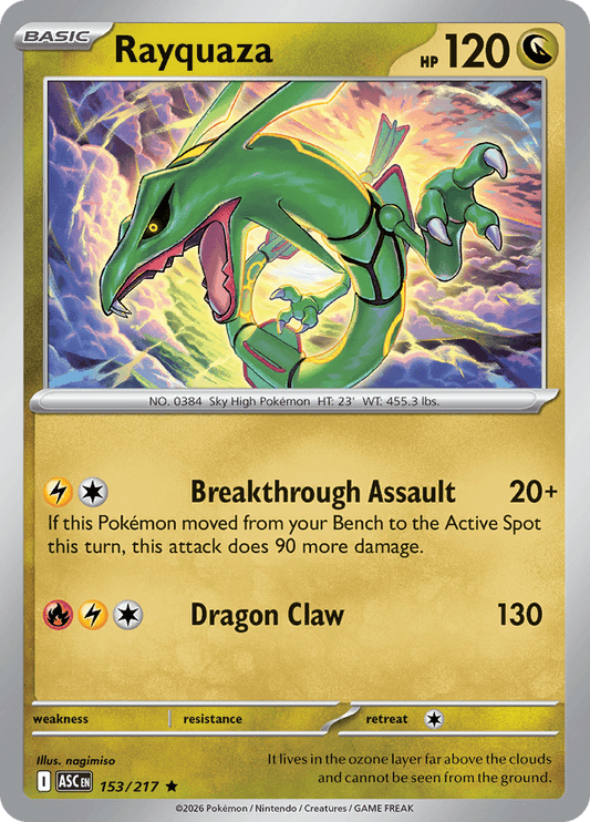 Rayquaza 153/217