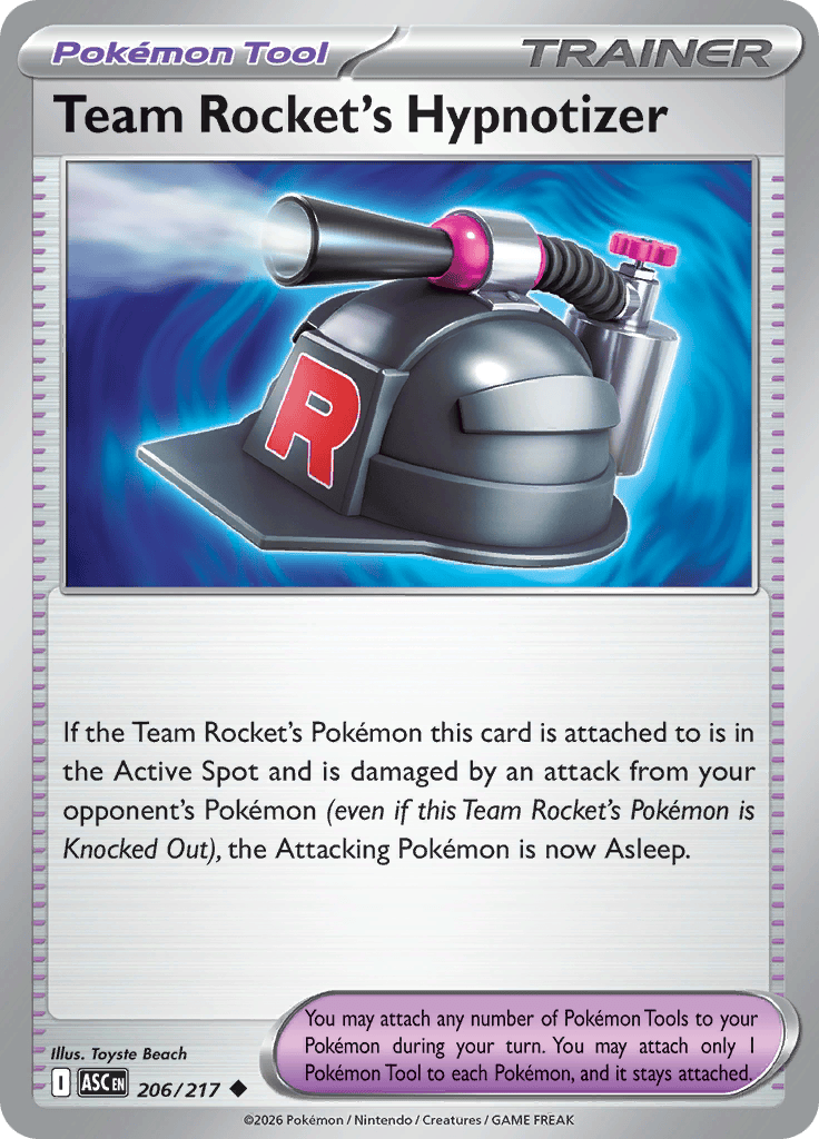 Team Rocket's Hypnotizer 206/217