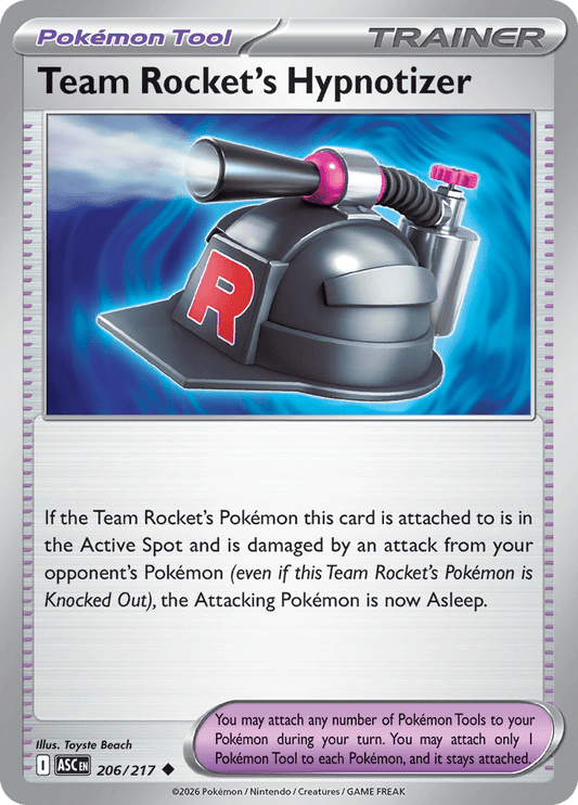 Team Rocket's Hypnotizer 206/217