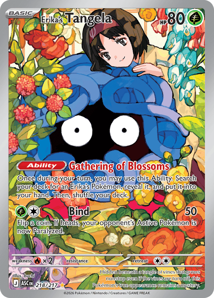 Erika's Tangela - 218/217