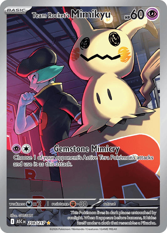 Team Rocket's Mimikyu - 238/217