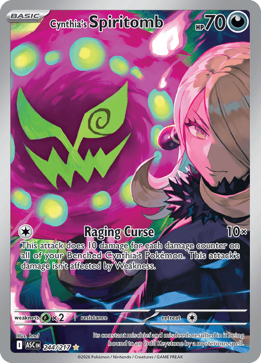 Cynthia's Spiritomb - 244/217