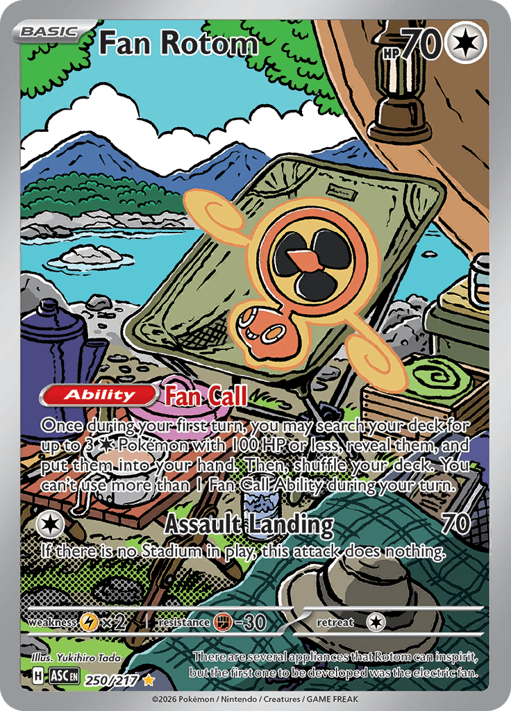 Fan Rotom - 250/217