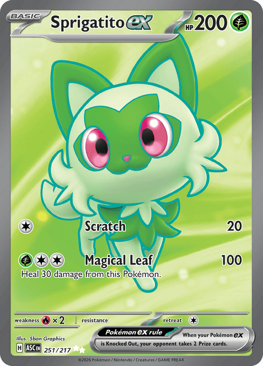 Sprigatito Ex 251/217