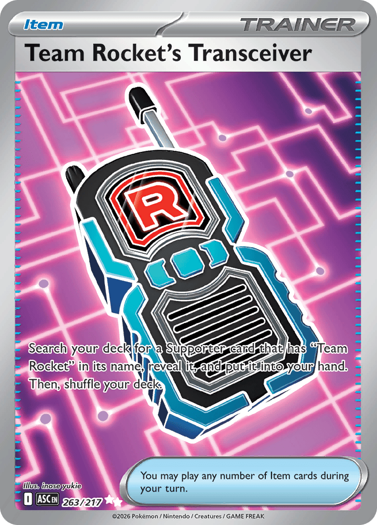 Team Rocket's Transceiver - 263/217