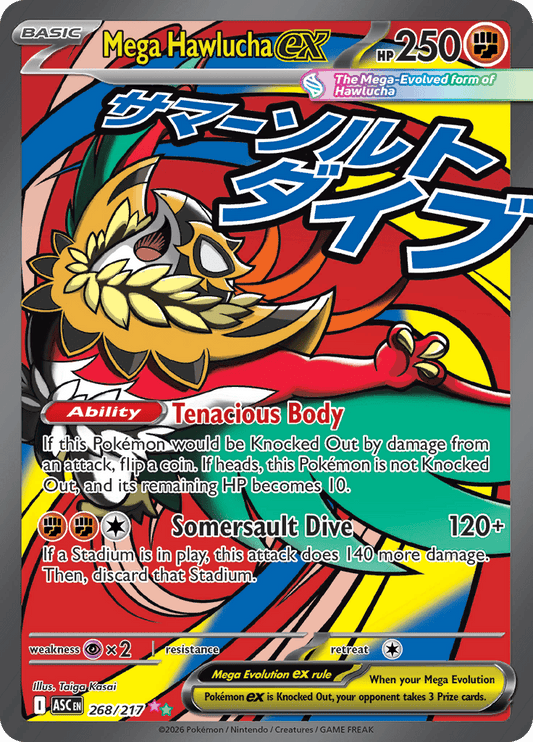 Mega Hawlucha Ex - 268/217