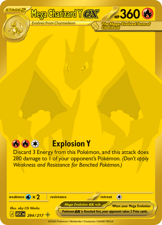 Mega Charizard Y Ex - 294/217