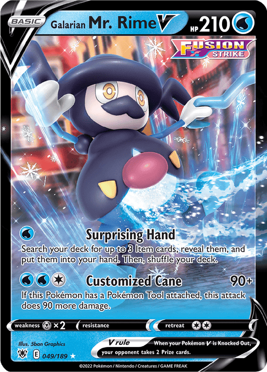 Galarian Mr. Rime V - 049/189