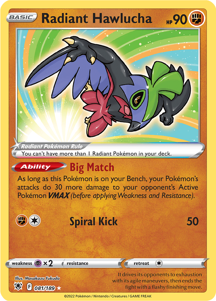 Radiant Hawlucha - 081/189