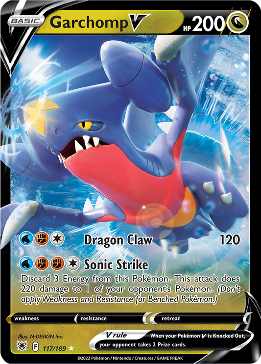 Garchomp V - 117/189