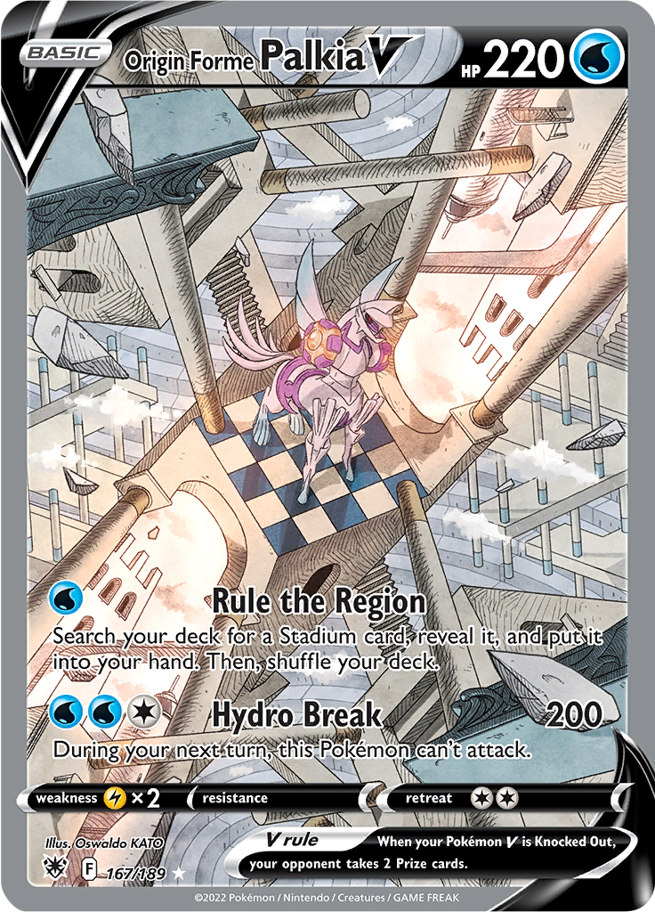 Origin Forme Palkia V - 167/189