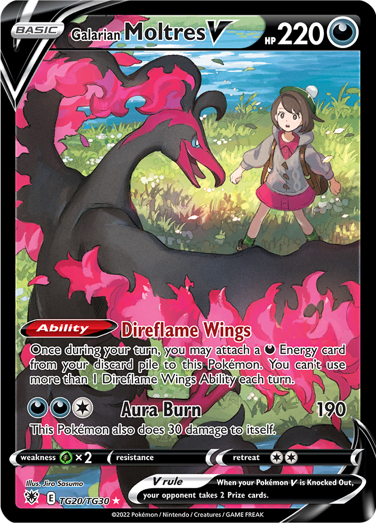 Galarian Moltres V TG20/TG30