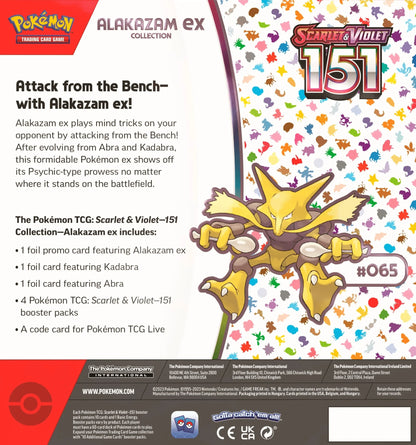 Alakazam Ex Collection 151 Set