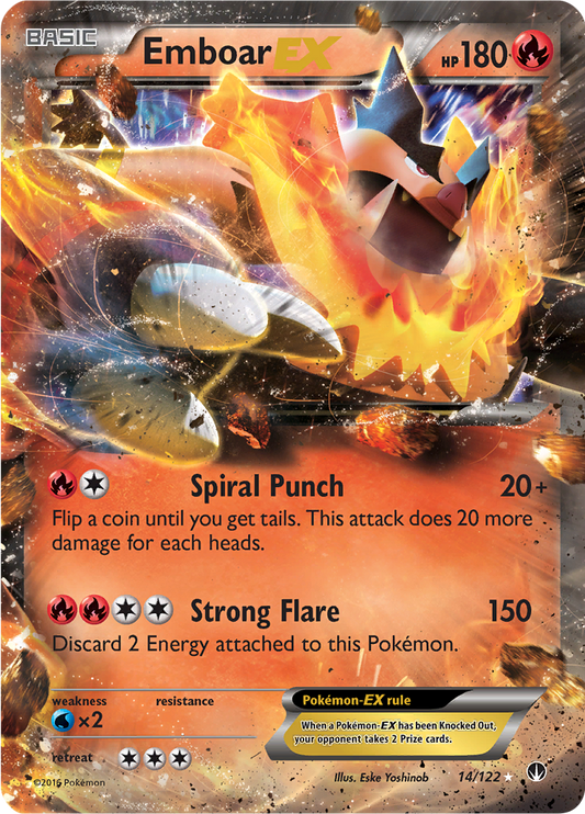Emboar EX - XY 14/122
