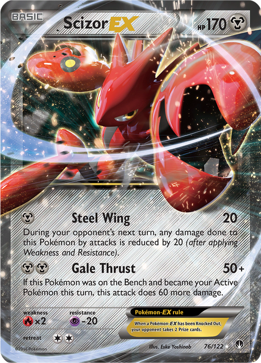 Scizor EX - XY 76/122