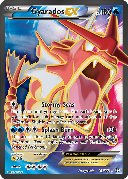 Gyarados EX (Full Art) 114/122