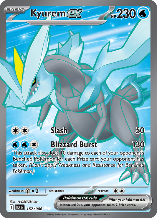 Kyurem Ex - 157/086