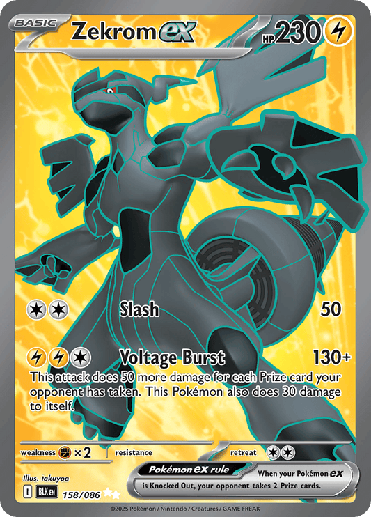 Zekrom Ex - 158/086