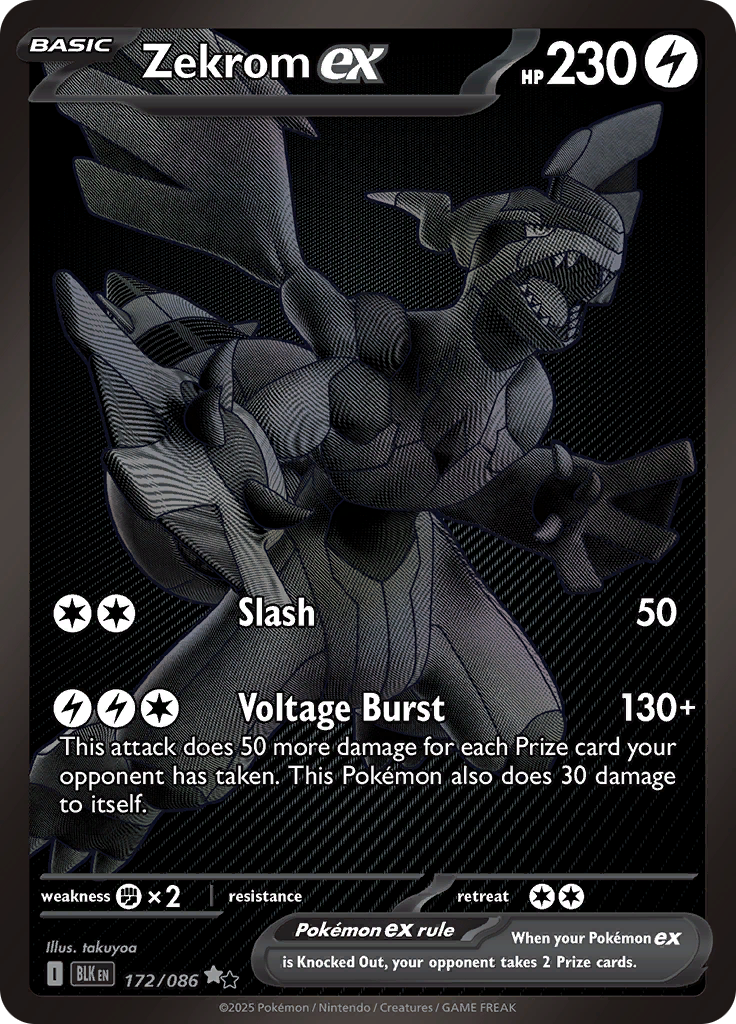 Zekrom Ex - 172/086