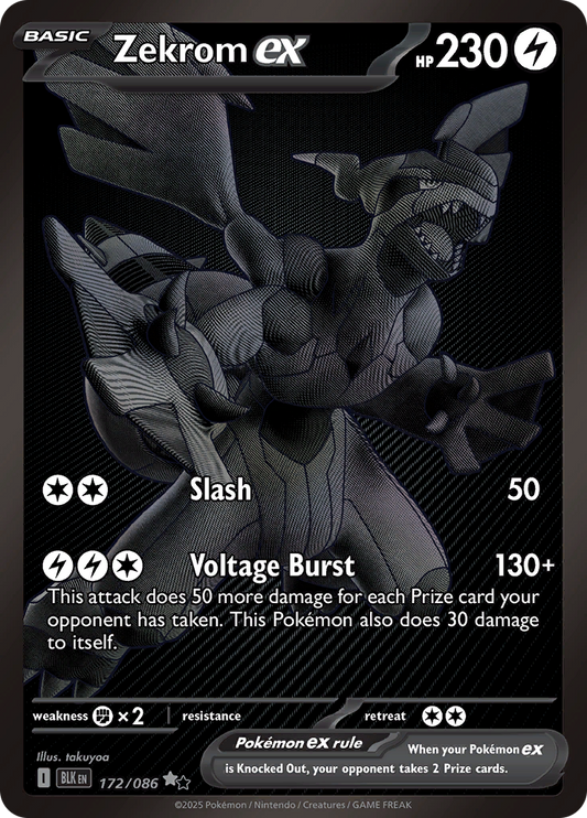 Zekrom Ex - 172/086