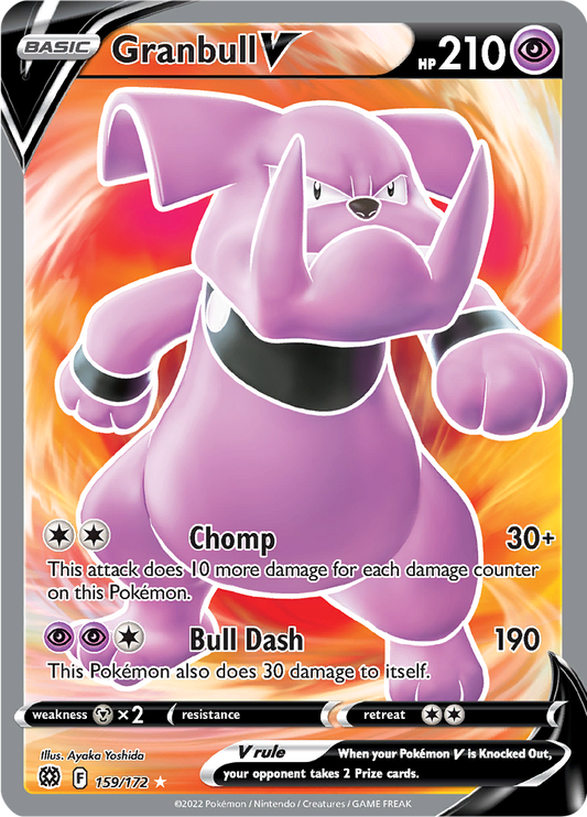 Granbull V (Full Art) 159/172