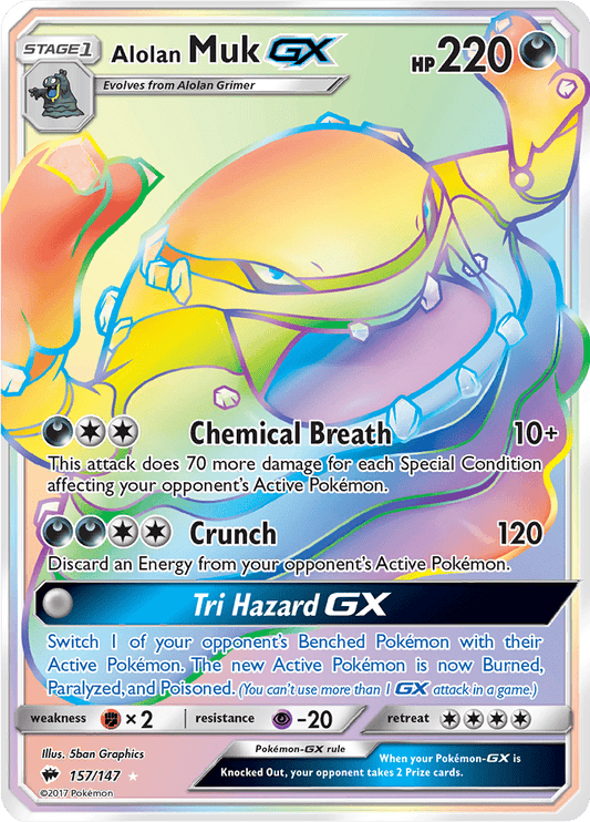 Alolan Muk GX (Secret) 157/147