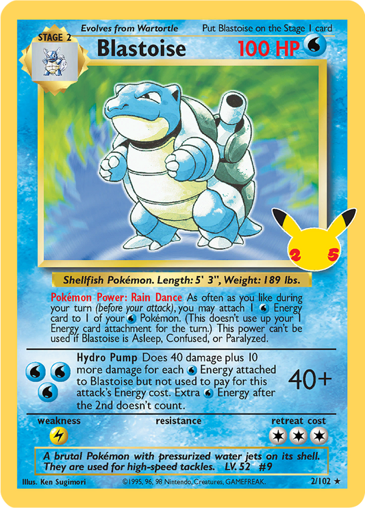 Blastoise - 2/102