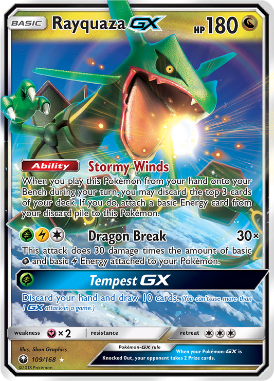 Rayquaza GX 109/168