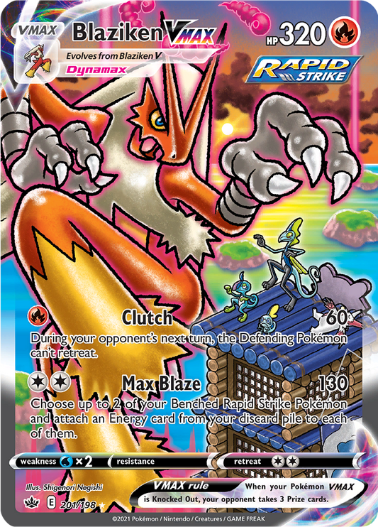 Blaziken VMAX - 201/198