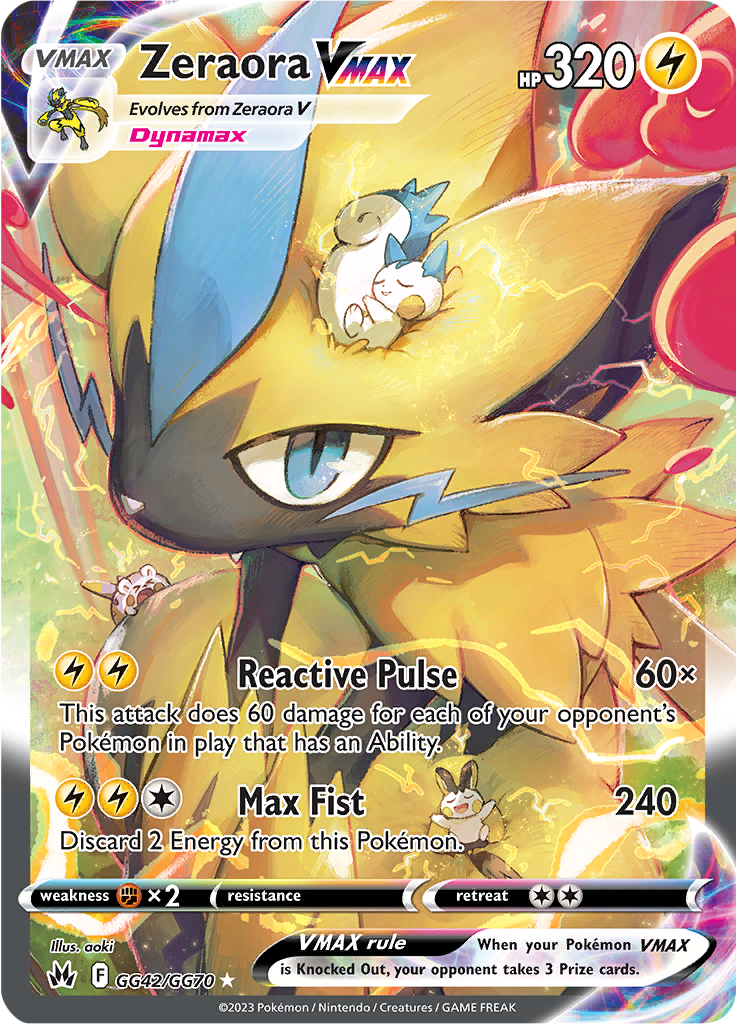 Zeraora VMAX GG42/GG70