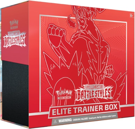 Elite Trainer Box Pokemon Battle Styles