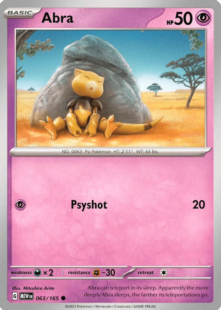 Alakazam Ex Collection 151 Set